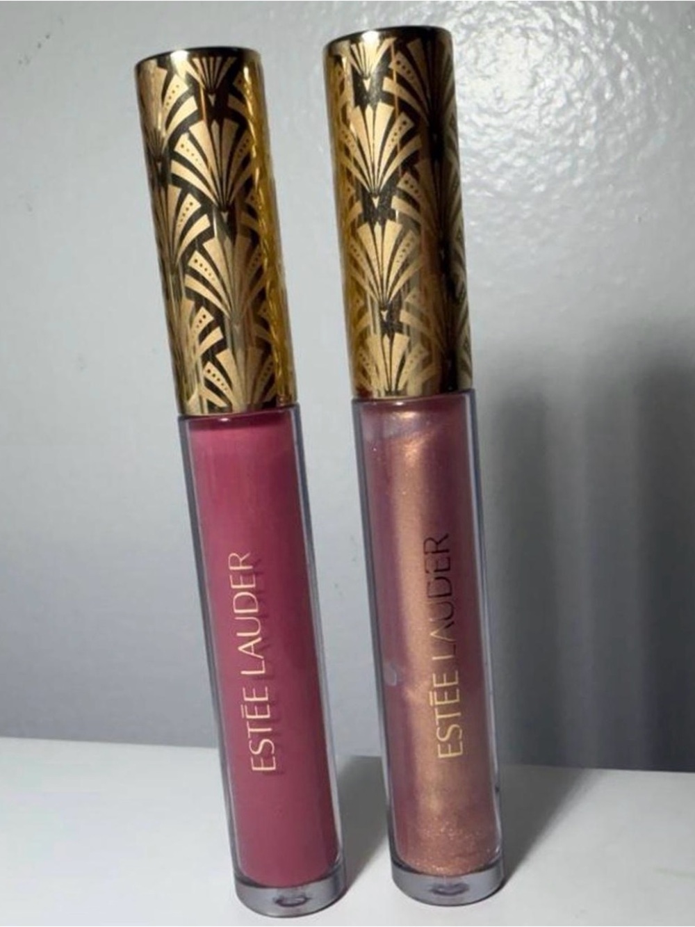 Estee Lauder Pink Lip Gloss Duo